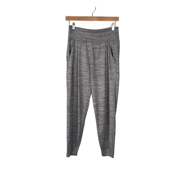 Vuori Lux At Ease Gray High Waisted Pull On Pleated Pants Womens Sz. S - Picture 1 of 6